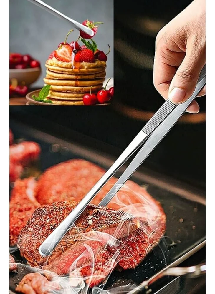 Piev Arnillo Chef Steel Tweezers Tongs 30 cm