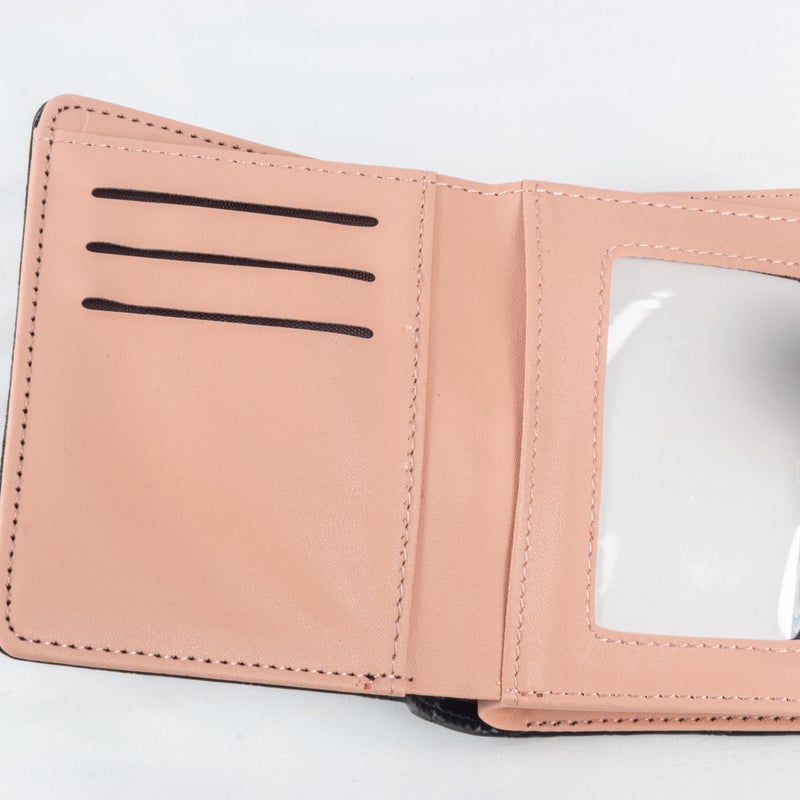 The Black Pearl Accessories Leather Flip Wallet & Card Holder with Multiple  Pockets and Zipped Pocket Brown - Image 3