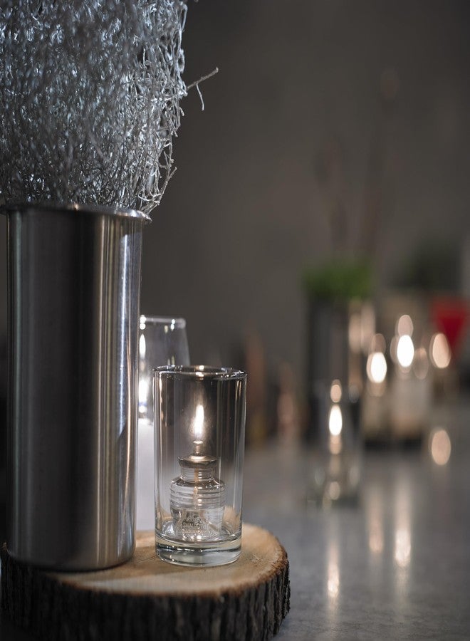 Sterno SoftLight Decorative Candles for Centerpieces, Candle Set with Bottle-Design Candle Holder, Liquid Wax Candle Pack- Long Lasting Liquid Paraffin Candles, Burns Up to 24 Hours - 6 Pack - Image 4