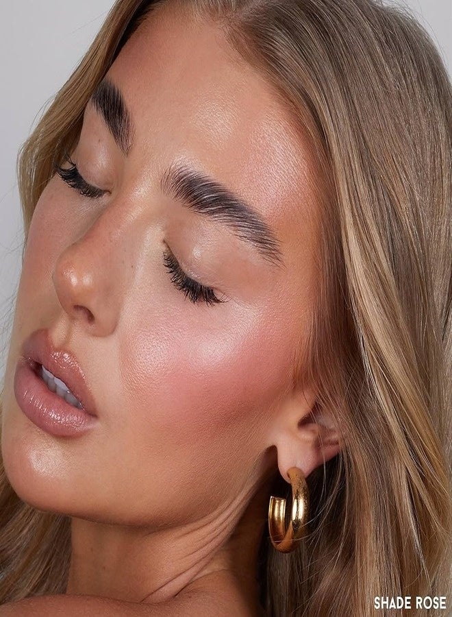 REFY Cream Blush Rose – Fresh Pink with Neutral Tones, Creamy Buildable Flush with Natural Dewy Finish, 0.05 oz / 1.5 g - Image 2