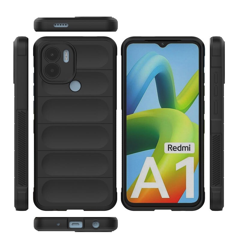 Glasgow My Style Back Case Cover Compatible with ( Poco C51 / C50 ) Back Case Cover | Premium Finish | Influencer Showcase | Soft Touch | Camera Protection | ZED-Black - Image 5