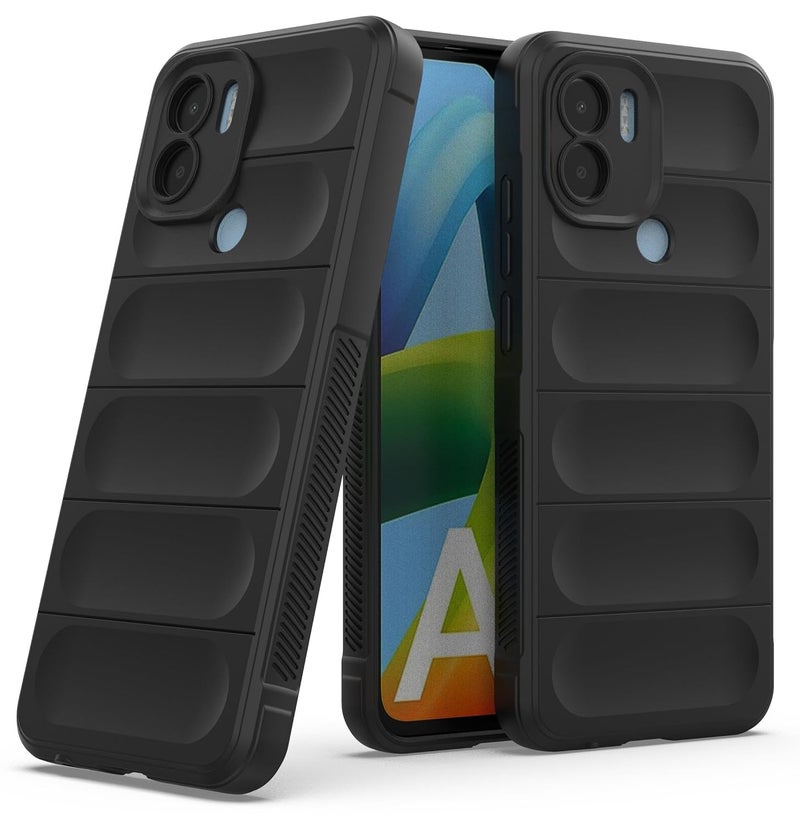 Glasgow My Style Back Case Cover Compatible with ( Poco C51 / C50 ) Back Case Cover | Premium Finish | Influencer Showcase | Soft Touch | Camera Protection | ZED-Black - Image 1