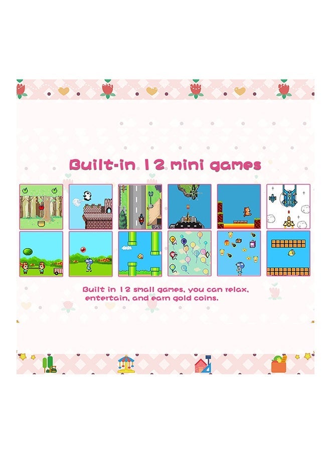 Beauenty Cartoon Virtual Electronic Pet Game Interactive Toy Digital Retro Handheld with Colorful LCD Screen Customizable Characters Ideal for Kids and Adult - Image 2