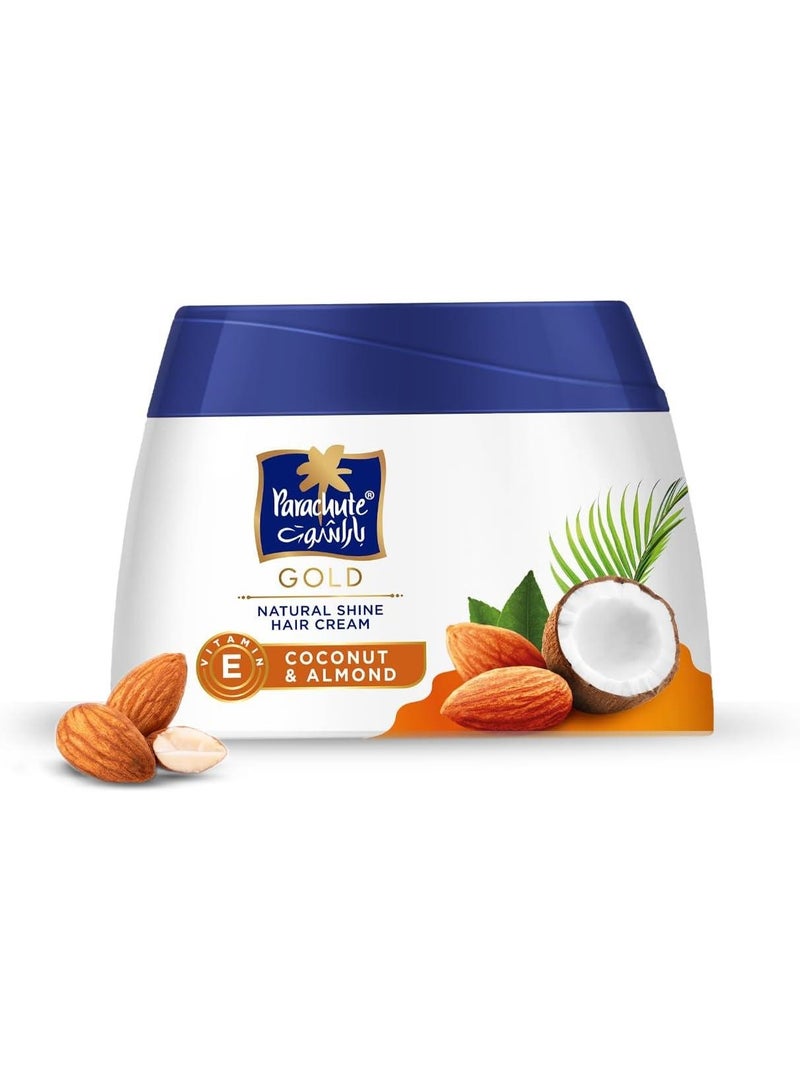 Parachute Gold Natural Shine With Coconut & Almond Hair Cream - 140ml - Image 1