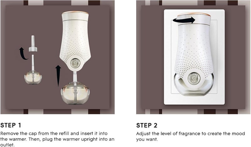 Glade Multi-use upgraded craftsmanship Glade Electric Plugins Air Freshener, Vanilla Scented Oil Refill Ventilated design - Image 2