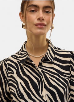 VERO MODA Vmteagan L/S Shirt Wvn Btq Ga  - Image 5
