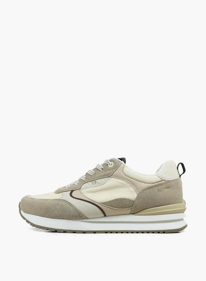 GAP Men Run Spirit City Lace-Up Ankle Sneakers