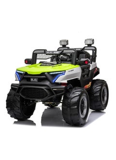 Generic 12V 4x4 Rechargeable Battery Electric Car, Kids Ride On Car Toy with Light and Music, Electric Car for 1-5 Years Old Boys Girls (Green)  - Image 1