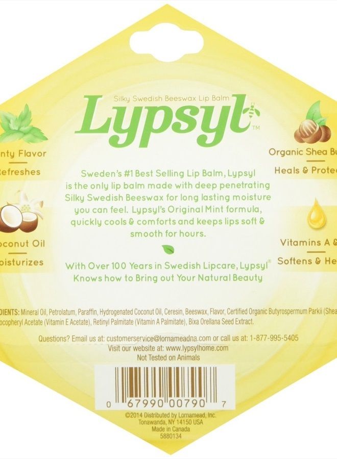 LypSyl LypMoisturizer, Original Mint, 0.1-Ounce, 2 Pack - Image 2