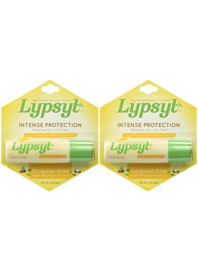 LypSyl LypMoisturizer, Original Mint, 0.1-Ounce, 2 Pack - Image 1