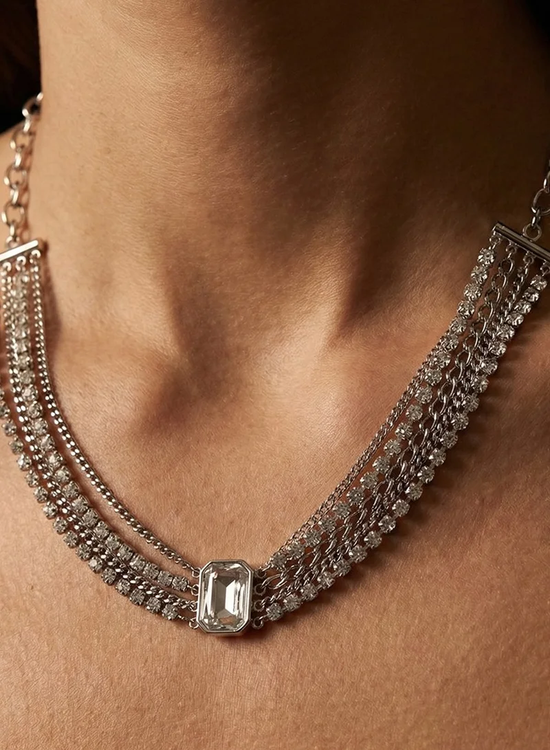 ليو جو قلادة ليو جو أروما فضية