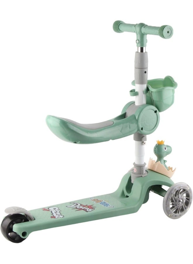 3 Wheel Kick Scooter for Kids Adjustable Height PU Wheels Best Gifts for Children from 3 to 16 Year-Old - Image 3