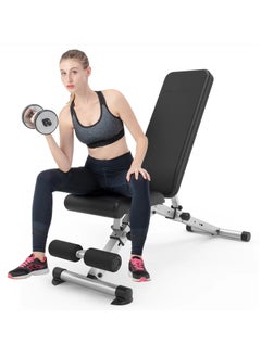 Adjustable Strength Training Bench for Full Body Multi-Functional Workout Exercise Dumbbell Bench Press Work Out Bench