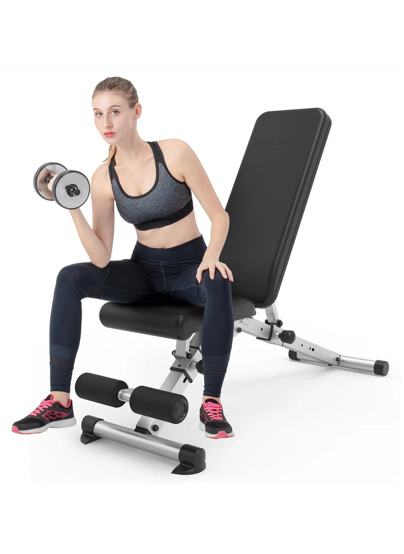 Generic - Adjustable Strength Training Bench for Full Body Multi-Functional Workout Exercise Dumbbell Bench Press Work Out Bench - Image 1