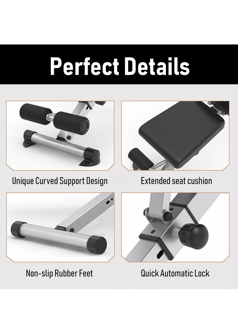 Generic - Adjustable Strength Training Bench for Full Body Multi-Functional Workout Exercise Dumbbell Bench Press Work Out Bench - Image 1