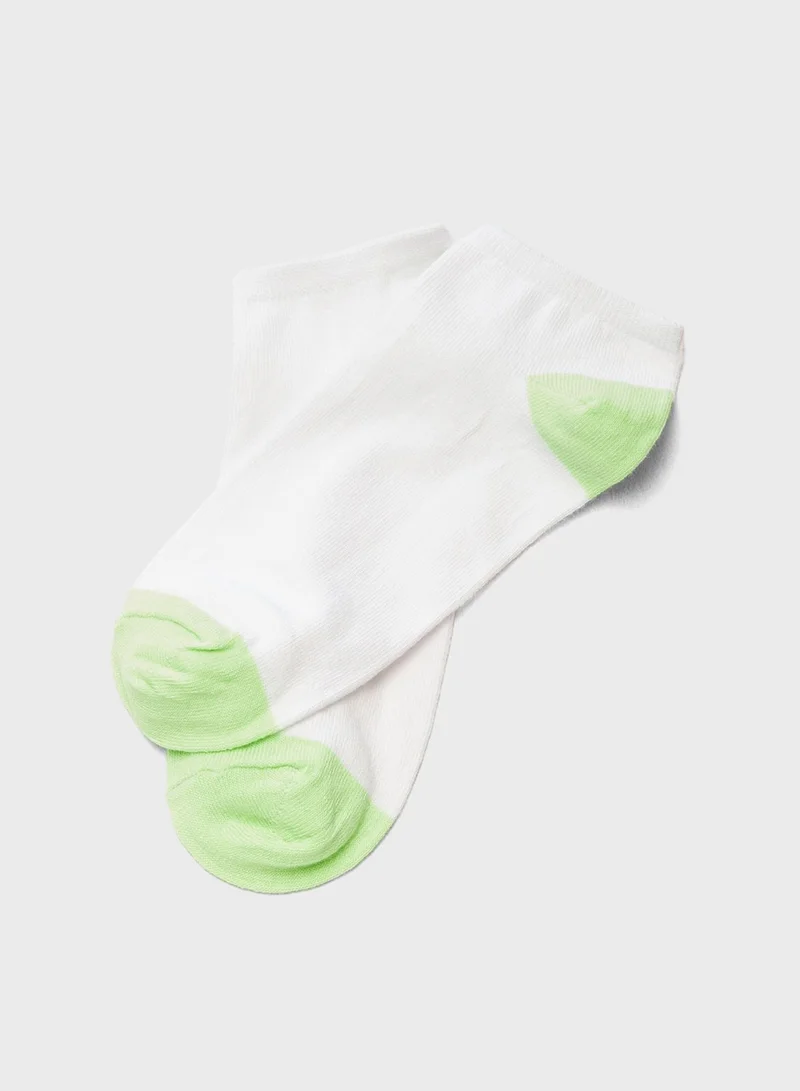 NEW LOOK 4 Pack Printed Socks