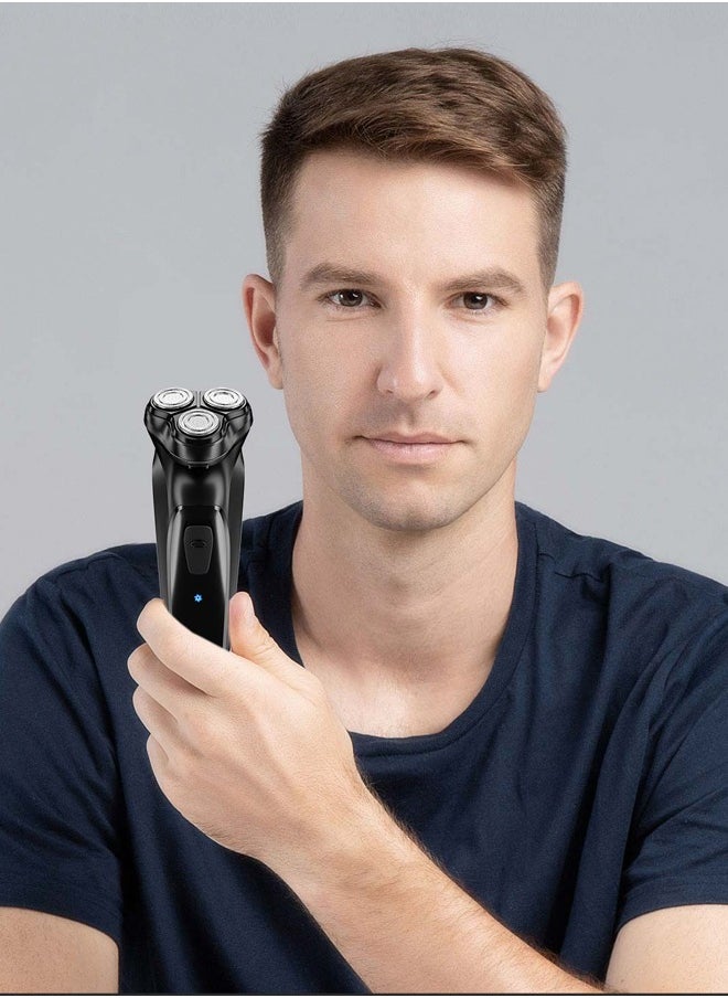 ENCHEN - Electric Shaver Triple Floating Blade Heads Wet-Dry Dual Use Waterproof Shaving Machine Beard Trimmer - Image 1