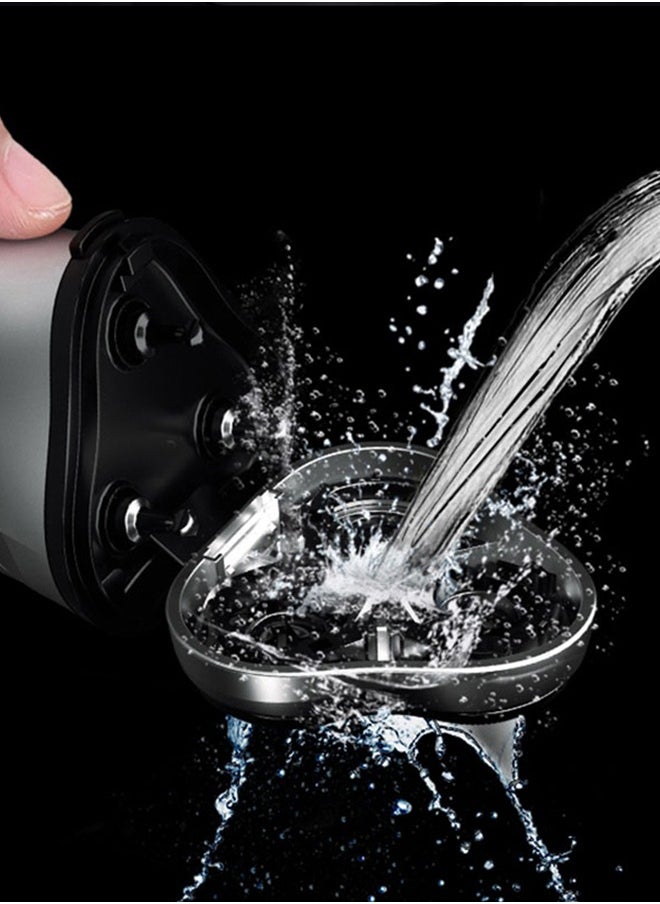 ENCHEN - Electric Shaver Triple Floating Blade Heads Wet-Dry Dual Use Waterproof Shaving Machine Beard Trimmer - Image 1