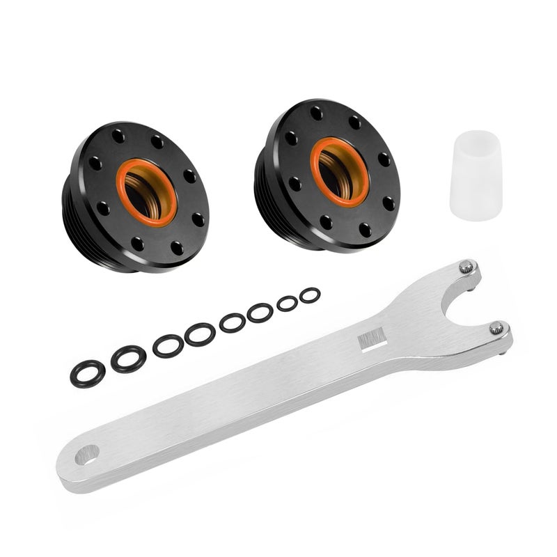 HC5345 Seal Kit Replacement for Seastar HC5345 Seal Kit Front Mount Hydraulic Steering Cylinder Seal Pin Wrench HS5157 Kit Fit for HC6750 HC6751 HC5340 HC5341 HC5342 HC5343 HC5344 etc