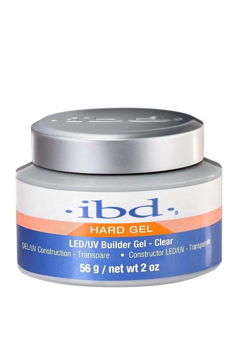 اي بي دي جل بناء جل LED/UV من IBD، شفاف، 2 أونصة  - Image 1