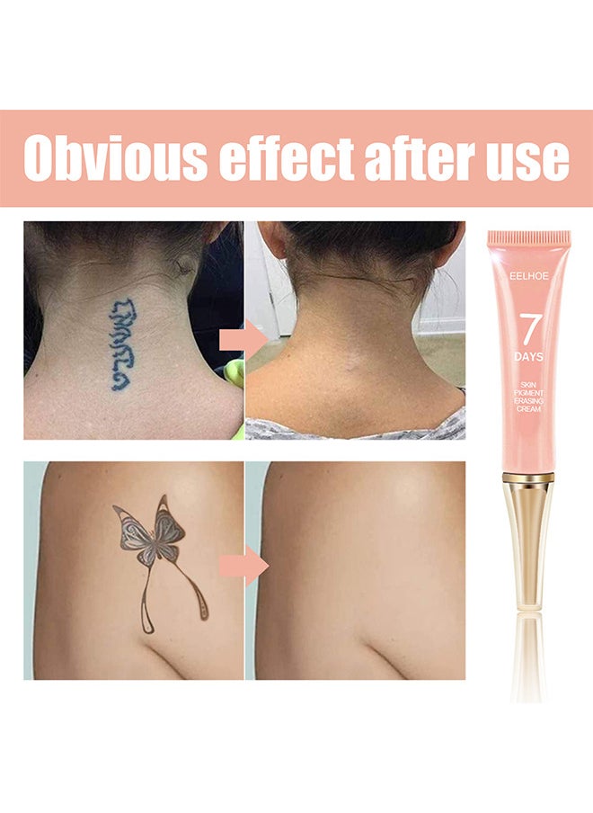 EELHOE Skin Pigment Erasing Cream, Tattoo Removal Cream, Fast-Acting Tattoo Removal Cream, Permanent Tattoo Removal Cream, Skin Pigment Removal Cream, Painless Tattoo Removal without Scarring  - Image 5