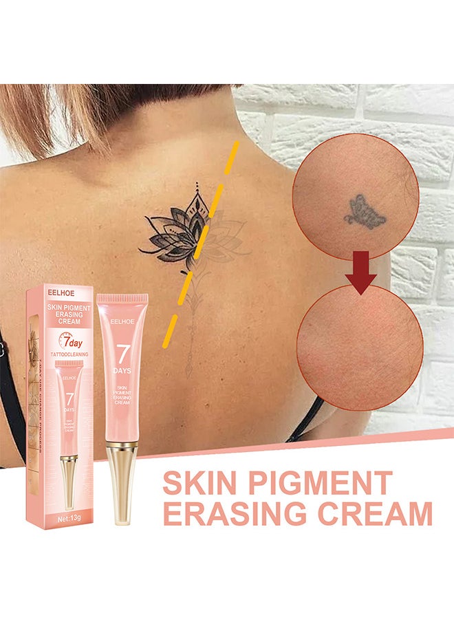 EELHOE Skin Pigment Erasing Cream, Tattoo Removal Cream, Fast-Acting Tattoo Removal Cream, Permanent Tattoo Removal Cream, Skin Pigment Removal Cream, Painless Tattoo Removal without Scarring  - Image 2