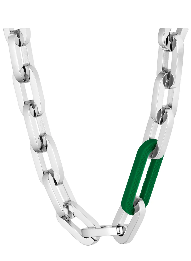 LACOSTE Lacoste Men's Multicolor Silicone Link &Chain Bracelets - 2040103