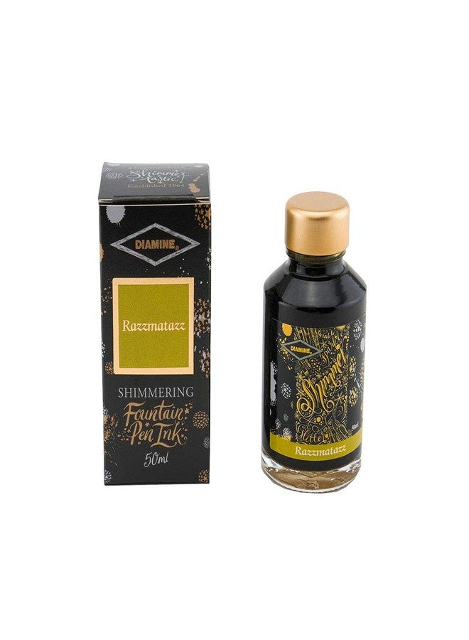 Diamine 50ML Shimmering Ink ? RAZZMATAZZ - Image 1