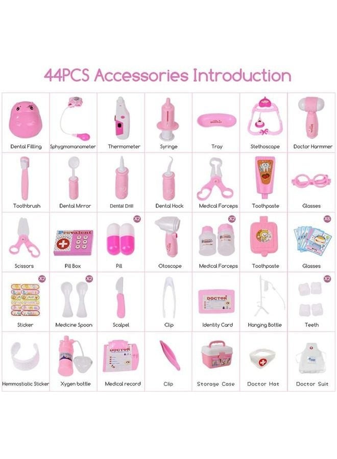 ريدمابليتيك 44pcs Children's Toy Doctor Kit for Kids - Image 4