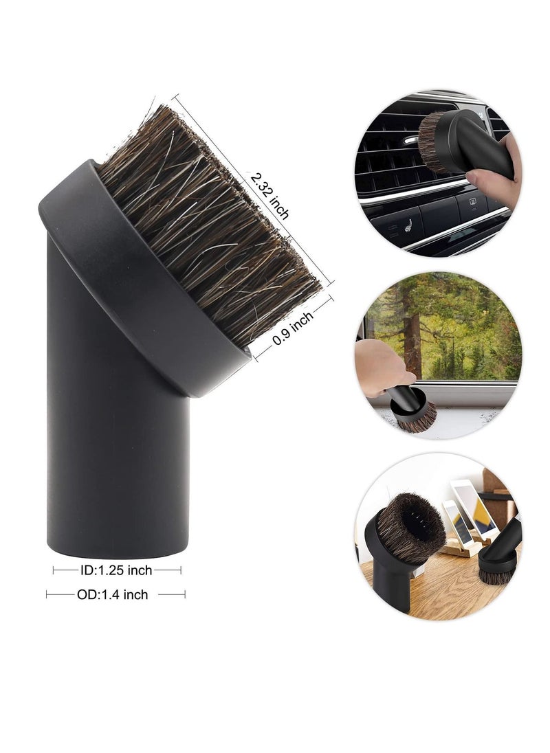 KASTWAVE Vacuum Attachments Replacement,1/4 inch (32 mm) Vacuum Accessories Cleaning Kit Brush Nozzle Crevice Tool for Standard Hose (7 Packs)  - Image 5