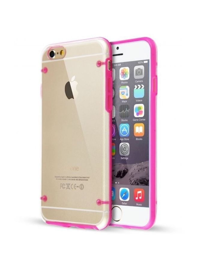 NIBEMINENT Protective Case Cover For Apple iPhone 6 Clear/Pink - Image 2