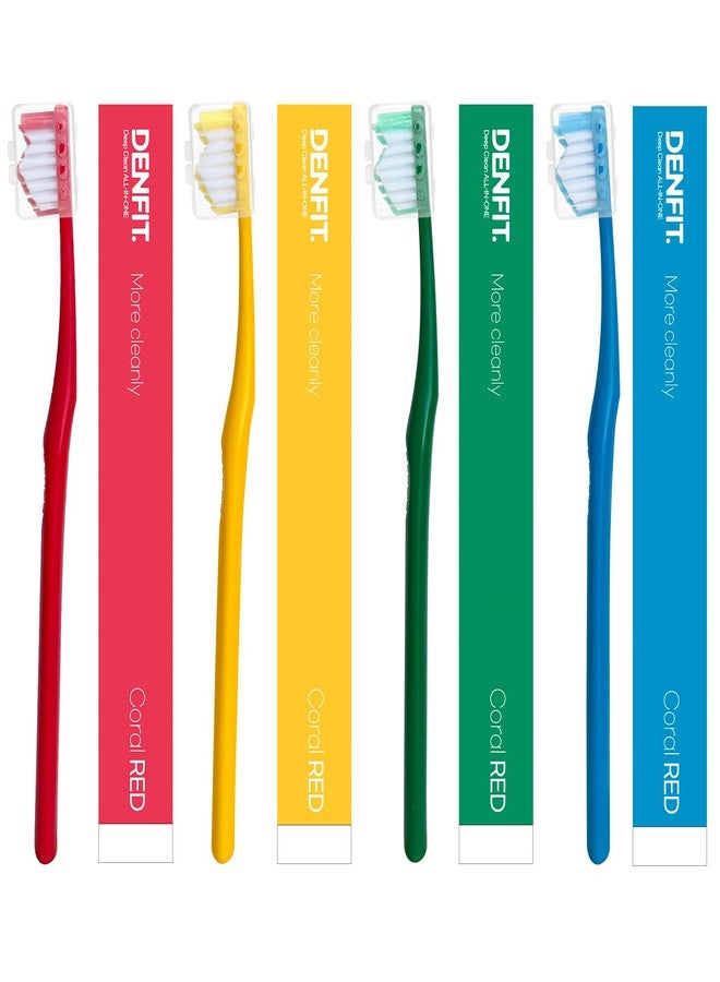 COCOBURI Soft Bristle Toothbrush for Adults with Individual Head Covers Individually Wrapped Toothbrushes Oral Care PBA Free Periodontist Design Tapered Bristles Deep Plaque Removal 1 Pack(12 Count - Image 1