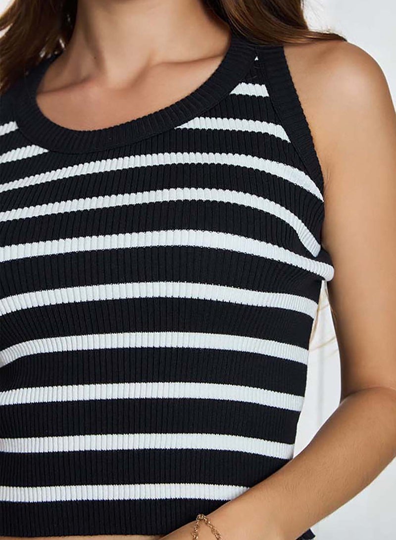 Virgio VIRGIO 100% Cotton Striped Tank Top  - Image 4