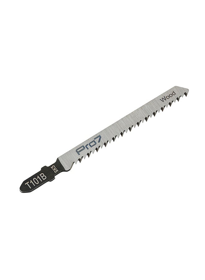 LAWAZIM Pro7 Jigsaw Blade - T101B - 5 Piece 100mm 10 TPI T-Shank Jig Saw Blades - High-Speed Carbon Steel, Milled Side-Set Teeth - Clean and Precise Straight Cutting in Wood, Plywood & PVC - Image 3