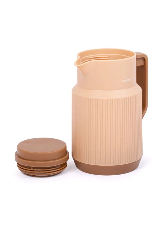 TAVOLO Dark beige thermos 1 liter - Image 2