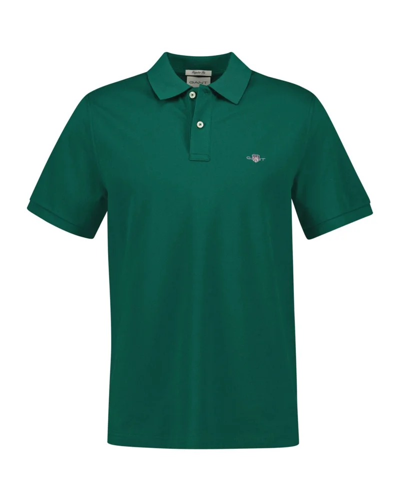 GANT  Regular Shield Short Sleeve Pique Polo for Men | Best Price UAE