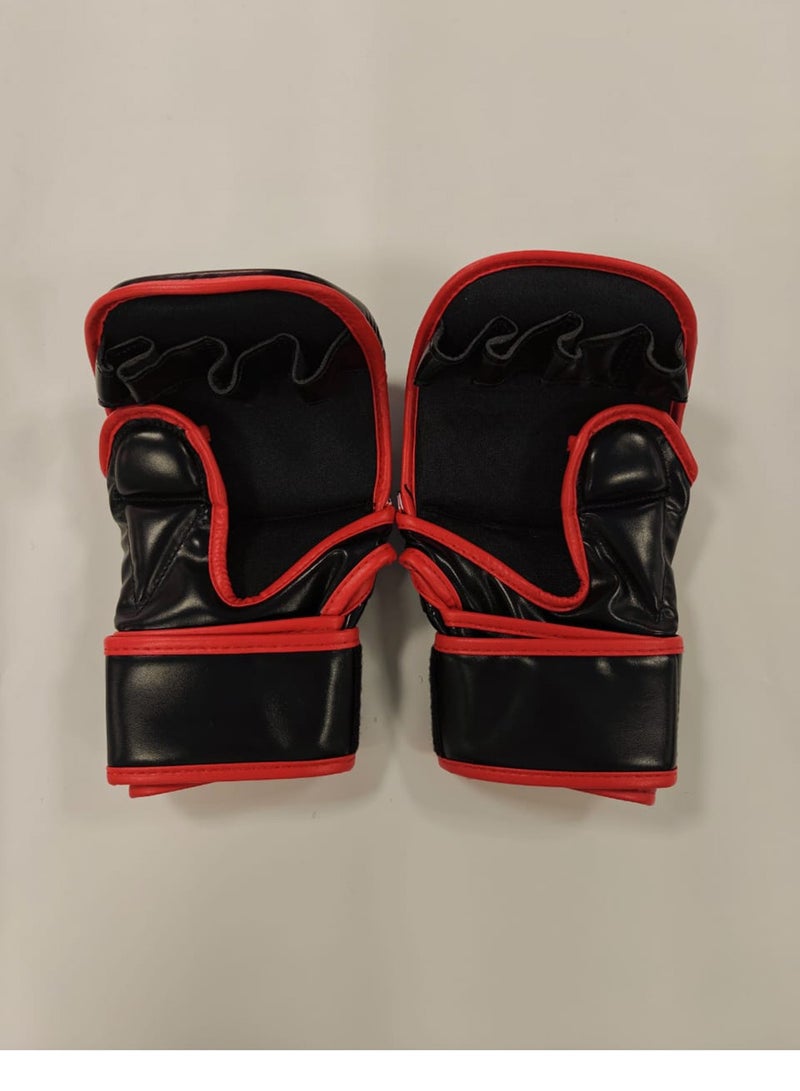 York Mma Gloves Blk/Red S/M Bq3205 @ Fs - Image 2