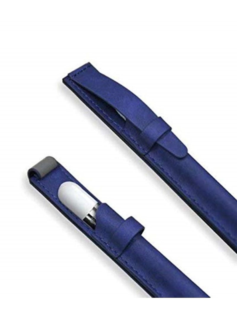 الغطاء الواقي للقلم اللوحي الأزرق لقلم أبل - Image 2