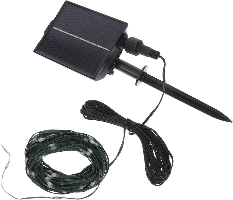 MAGICLULU Solar LED Strip Lights 10m 100-led Warm White Outdoor Waterproof Solar String Lights for Garden Patio Stair Lighting - Image 1