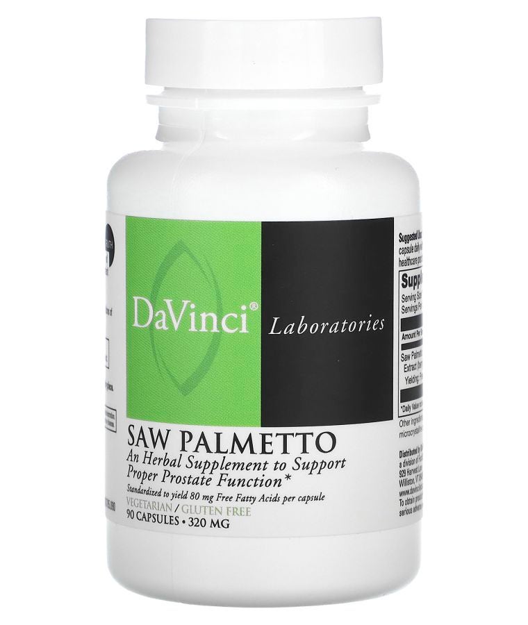DaVinci Laboratories Saw Palmetto 320 mg  90 Capsules