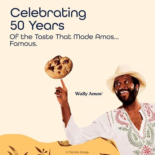 Famous Amos Chocolate Chip Cookies, Original Recipe Bite-size cookies with semi-sweet chocolate chips, 9 oz - Image 5