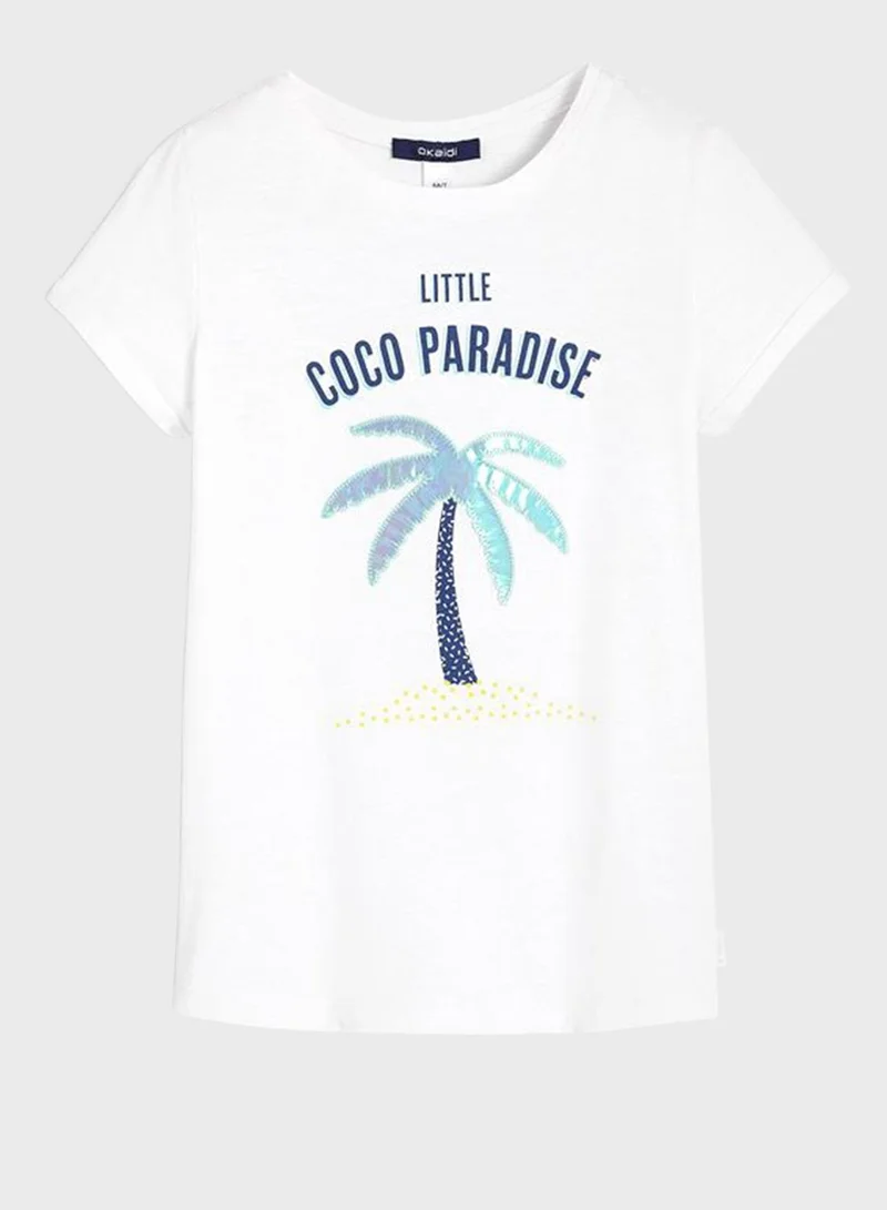 Okaidi Obaibi Kids Coco Paradise T-Shirt