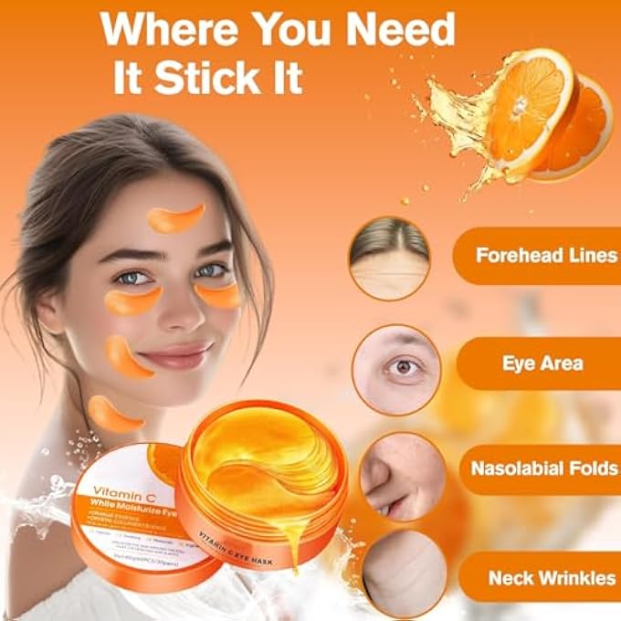 SWIUKPHE Eye Gel Patches 120 PCS, Antioxidant Anti Wrinkle Patches, Collagen Eye Mask, Brightening Eye Mask, Eye Patches for Puffy Eyes and Dark Circles, Suitable for Both Men and Women - Image 3