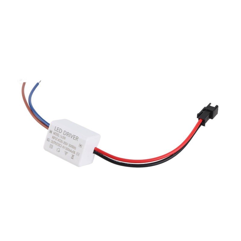 500mA 1X3W LED Driver Power Supply Driver Connector LED Lamp Transformer Input AC95‑265V Output 2‑4VDC - Image 5