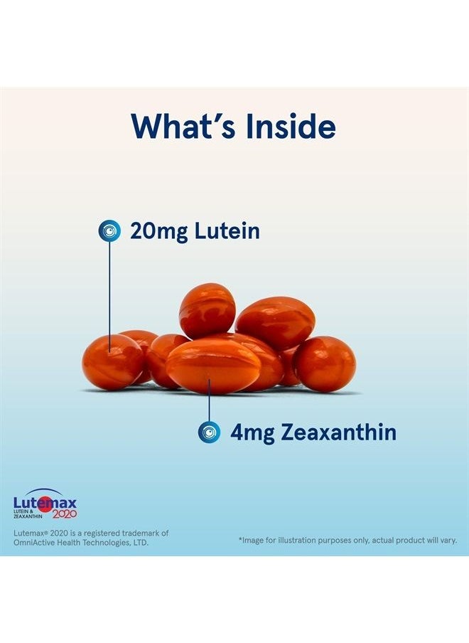 jarrow formulas Lutein 20 mg with 4 mg Zeaxanthin - 120 Softgels - Supports Eye & Macular Health & Visual Function - Dietary Supplement - 120 Servings  - Image 5