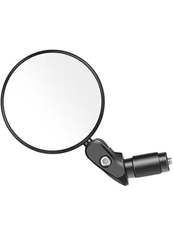 Bike Rear View Mirror Black Handlebar Mountain Bicycle Scooter Easy Installation Safe - Image 1