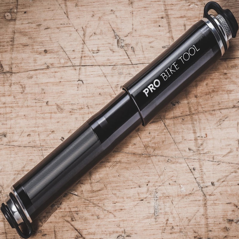 PRO BIKE TOOL Mini Bike Pump - Fits Presta and Schrader Valves - Portable Bicycle Tire Pump - Compact Bike Accessory - Lightweight and Durable Design - Image 2
