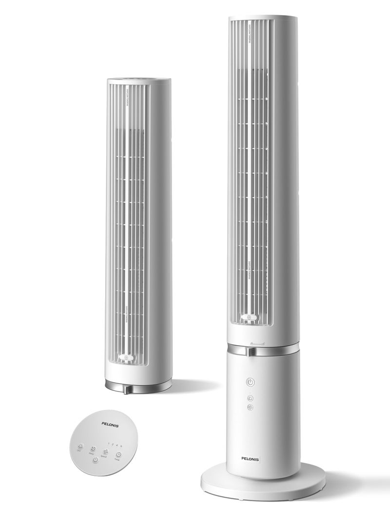 PELONIS 40-Inch Tower Fan for Bedroom, Fan That Blows Cold Air, Oscillating Fan with Innovative Washable Design, 2000 CFM, 28ft/s Airflow, 4 Speeds + 2 Modes, 90Â° Oscillation, 23dB Quiet - Image 1