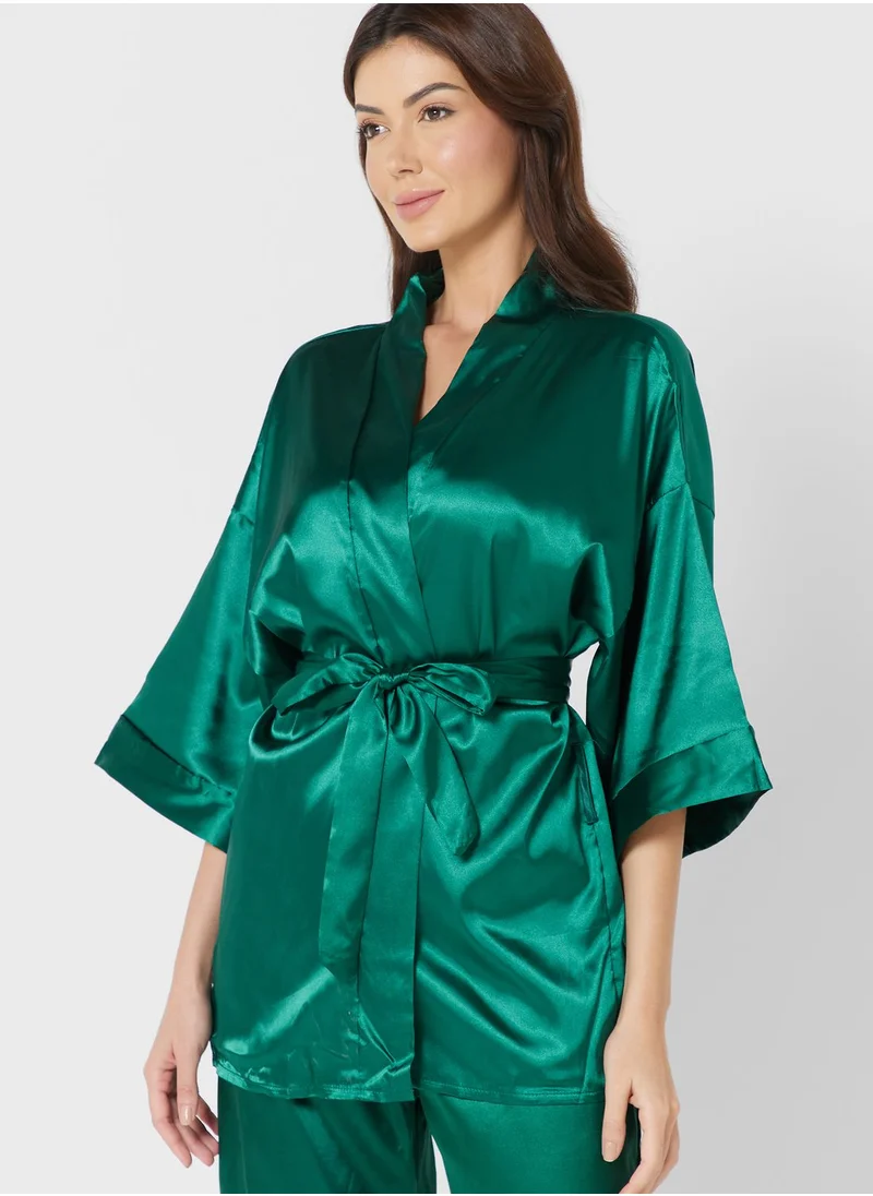 ELLA Satin Pyjama Pant Set