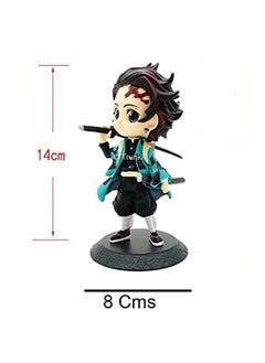 Trunkin Trunkin | Demon Slayer Tanjiro Kamado Kimetsu No Yaiba Action Figure | PVC Multicolor PVC Anime Figurine | Demon Slayer Fans Anime Collectible Model Toy | 15 Cms |  - Image 3